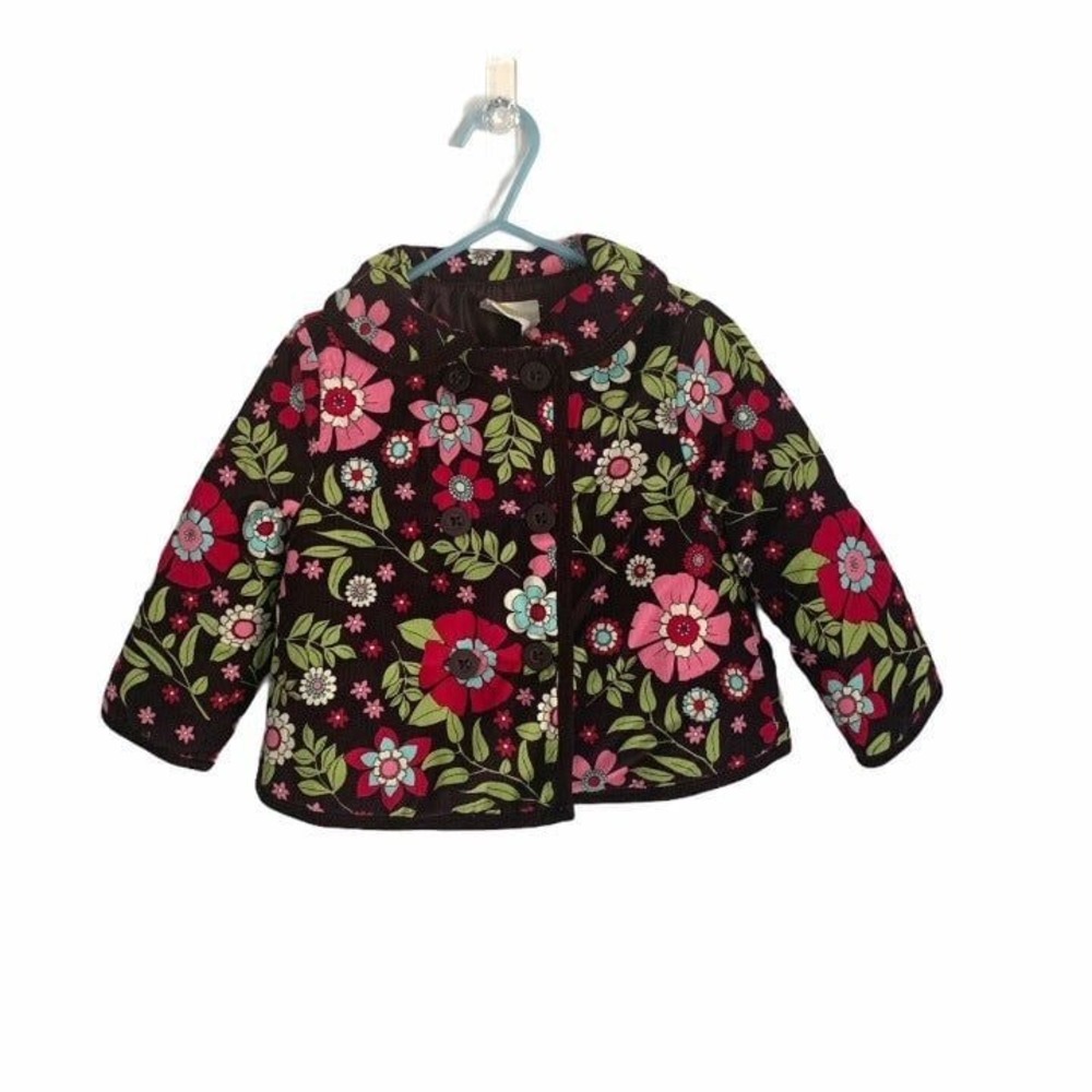 Crazy 8 Floral Corduroy Jacket - 12-24‎ months